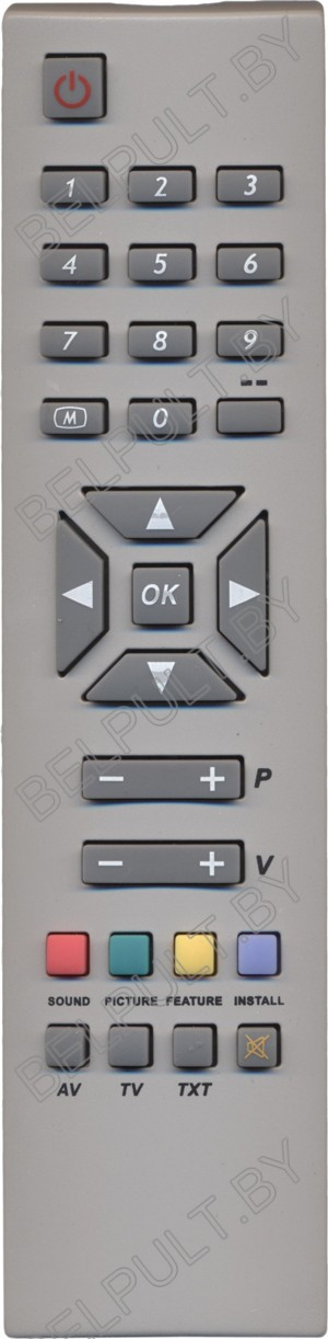 ПДУ для Vestel RC-1241 TEHNO TS-1405 ic (серия HTK037)