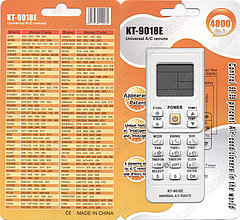 QUNDA KT-9018E белого цвета  универсальный пульт для кондиционера 4000 в 1 инструкция на рус. языке