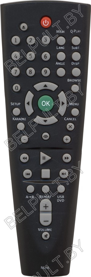 ПДУ для BBK RC116 DVD плеер ic (серия HVD215) - фото 1 - id-p40069912