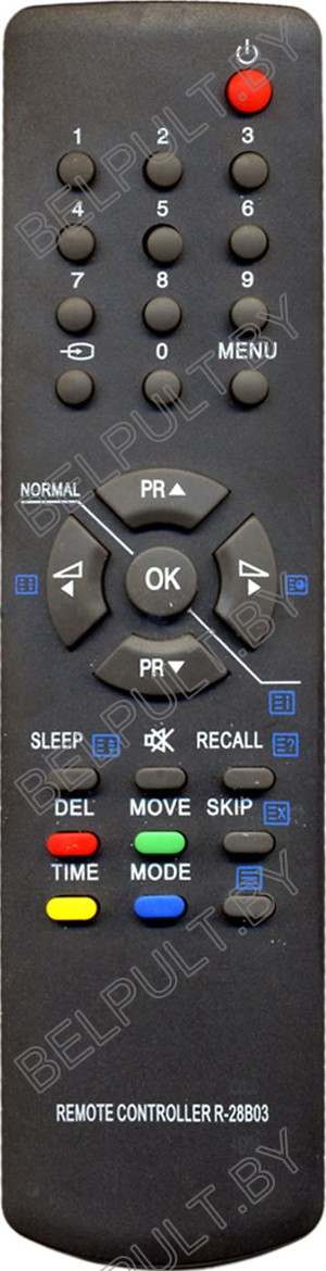 ПДУ для Daewoo R-28B03 T/T ic (серия HDW008)