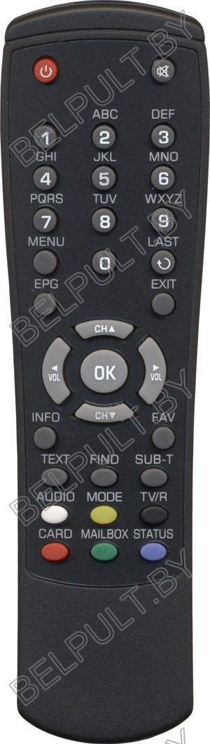 ПДУ для Globo X80 (Телекарта) ic (серия HOB254)