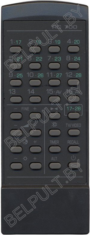 ПДУ для Sanyo RC-700 ic (серия HSY018)