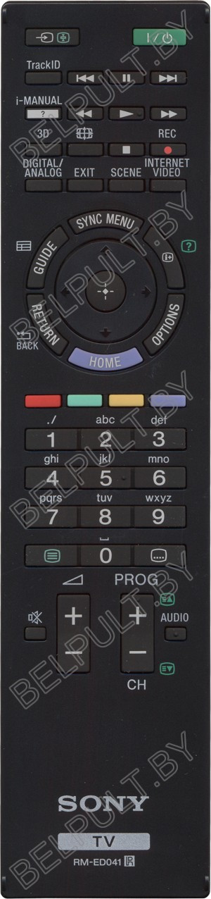 ПДУ для Sony RM-ED041 LED LCD 3D ic (серия HSN232)