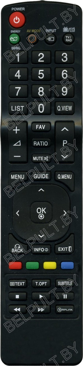 Huayu for LG RM-L915+ универсальный пульт (серия HRM1077)