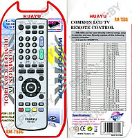 Huayu for Sharp RM-758G универсальный пульт (серия HRM516)