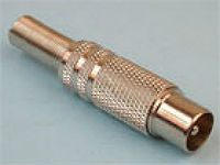 TB(PAL) штекер, на кабель RG6/U.винт-обжим (никель) (АРБАКОМ)