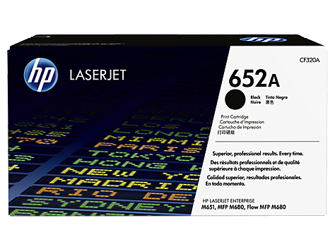 Картридж 652A/ CF320A (для HP Color LaserJet M651/ M680) чёрный