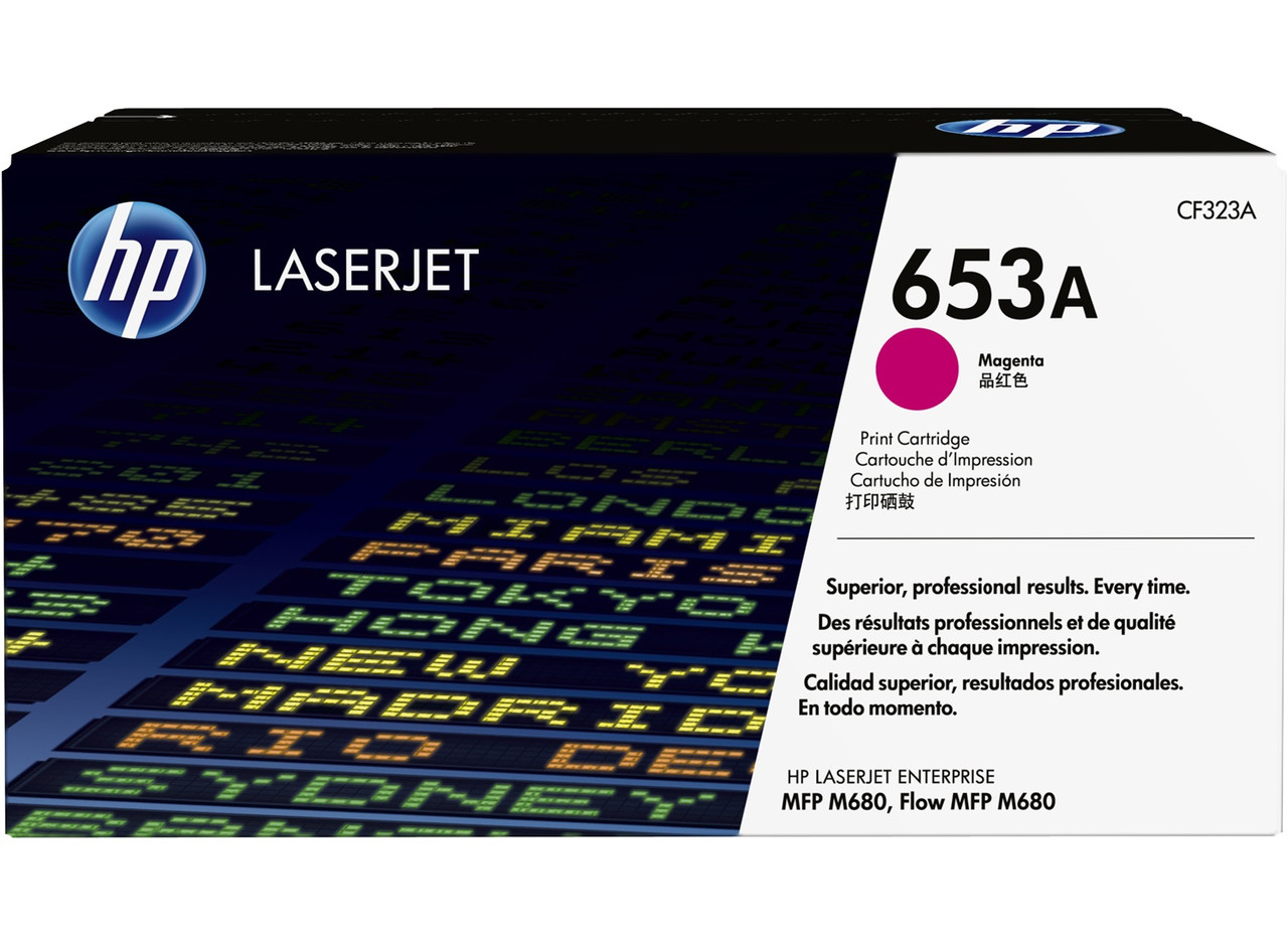 Картридж 653A/ CF323A (для HP Color LaserJet M680) пурпурный