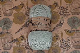 Пряжа DROPS Baby Alpaca Silk (70% альпака, 30% шелк, 50г 167м) Цвет: 7219 pistachio
