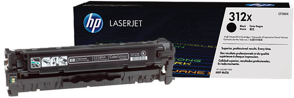 Картридж 312X/ CF380X (для HP Color LaserJet Pro M476) чёрный