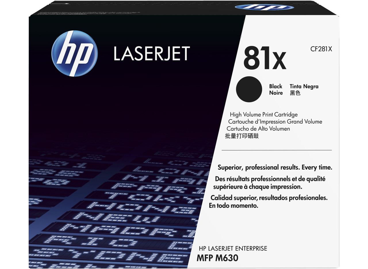 Картридж 81X/ CF281X (для HP LaserJet M605/ M606/ M625/ M630)