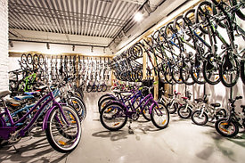 Детские двухколесные велосипеды с колесами 14 с комплектующими рост 98-105см