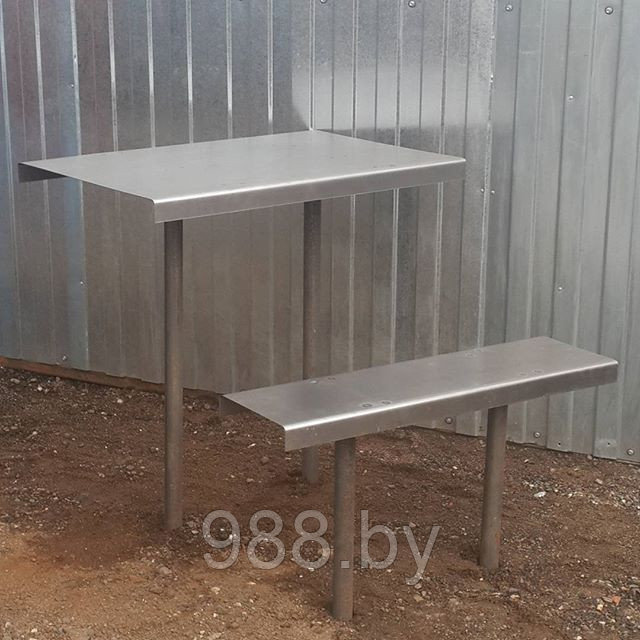 Стол и скамейка на кладбище (набор) - фото 1 - id-p40164084