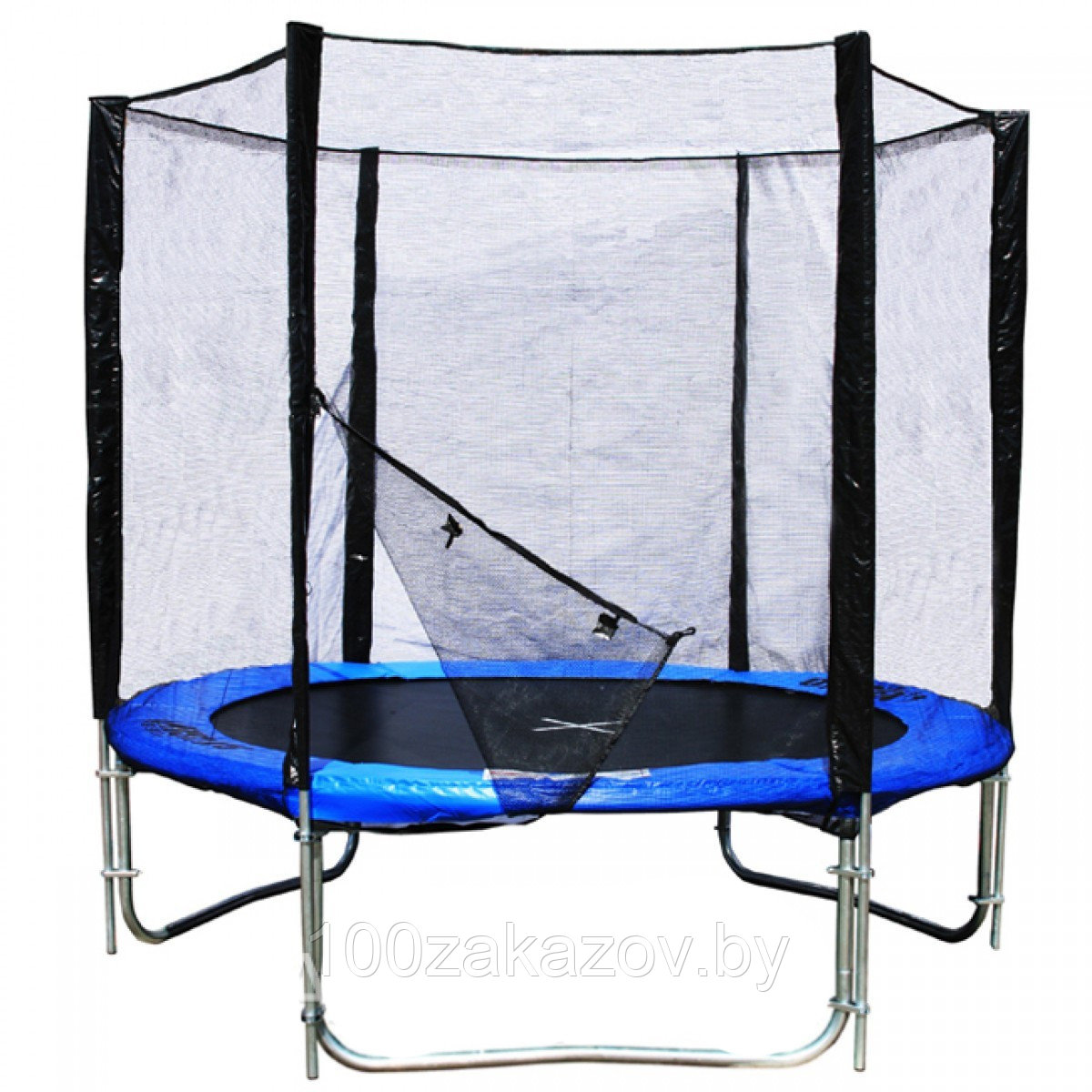 Батут с защитной сеткой Trampoline Fitness 10FT-3 Extreme - фото 1 - id-p6839934