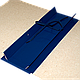 Папка с гребешком 70мм со шнурком, ф-т А4, картон серый, фото 6