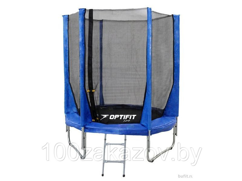 Батут 2,4 м Trampoline Fitness 8 FT (с сеткой). Батут для детей. - фото 1 - id-p40271297