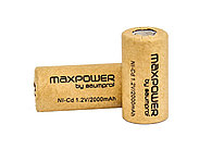 Аккумуляторный элемент Maxpower Ni-CD (1.2 В, 2.0 Ач) 