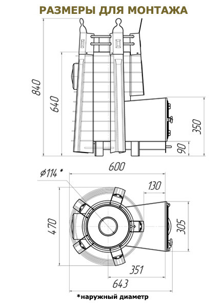 Печь для бани Фредерика стоун в черном янтаре - фото 5 - id-p40356734