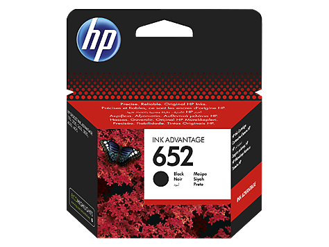 Картридж 652/ F6V25AE (для HP DeskJet 1115/ 2136/ 3636/ 3785/ 3790/ 3835/ 3836/ 3855/ 5075/ 5275) чёрный