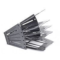 Модуль веерный на 4 отделения для журналов и бумаг