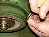 Круг войлочный 150 х 20 х 32 мм полугрубошерстный ППрА, фото 2