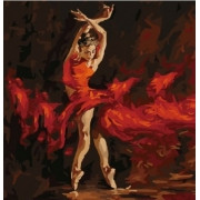 Картина по номерам В огненном танце (PC4050272) 40х50 см