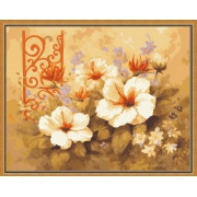 Картина по номерам Изящные цветы (MG298) 40х50 см