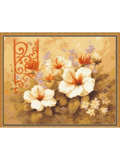 Картина по номерам Изящные цветы (MG298) 40х50 см, фото 2