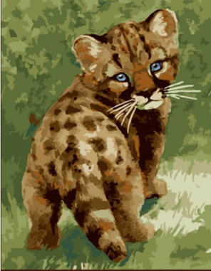 Картина по номерам Котенок леопарда (PC3040022) 30х40 см, фото 2