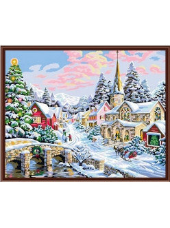 Картина по номерам Зимняя сказка (PC4050007) 40х50 см, фото 2