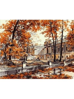 Картина по номерам Осенний город (PC4050105) 40х50 см, фото 2