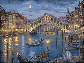 Картина по номерам Ночная венеция (PC4050114) 40х50 см, фото 2