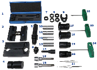 Набор инструмента для ремонта форсунок Common Rail