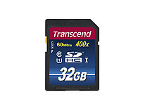 Карта памяти SDHC 32GB Transcend card Class10 UHS-I support 400x