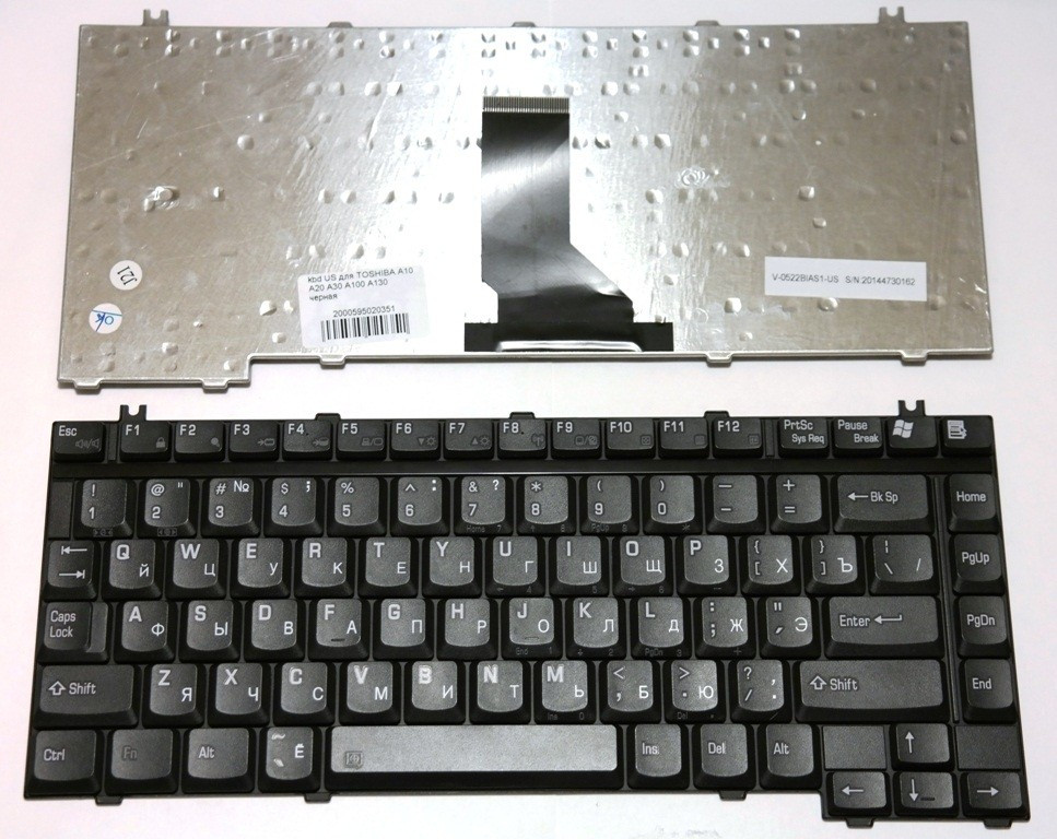 Клавиатура ноутбука TOSHIBA Satellite M115 - фото 1 - id-p41290628