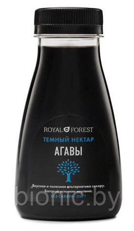 Темный нектар (сироп) агавы,"Royal Forest",250мл., фото 2
