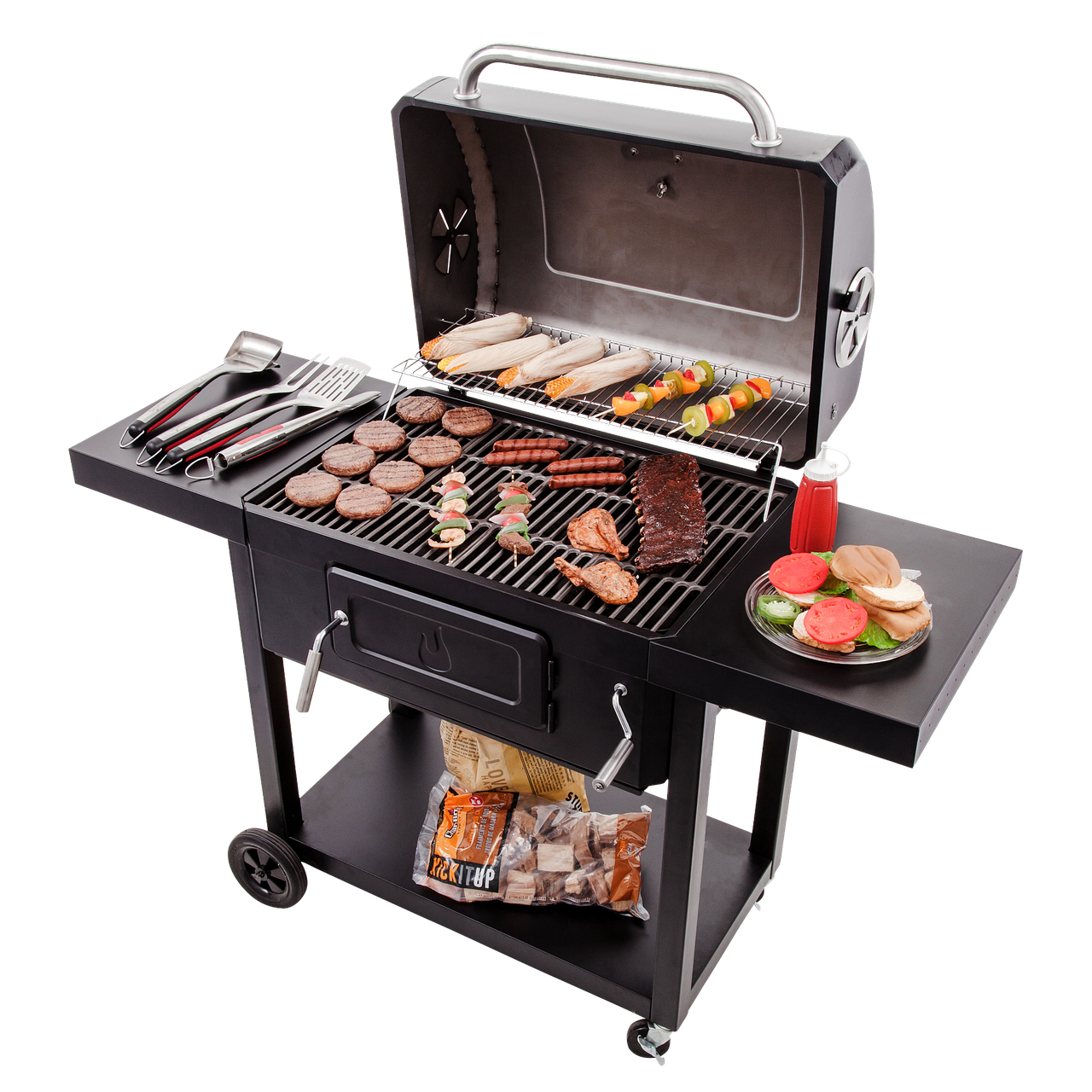 Угольный гриль Char-Broil Charcoal 30 (780 серия) - фото 9 - id-p8993838