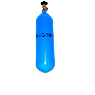 Стальной газовый баллон 10 литров (новый) кислород