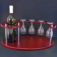 Домашний Мини-бар Wine Set, 4 бокала