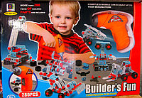 Конструктор Builders Fun, 280 деталей арт.661-301