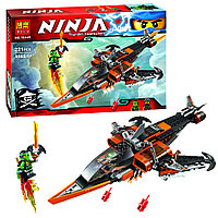 Конструктор Bela Ninja 10445 (аналог Lego Ninjago 70601) "Небесная акула" 221 дет