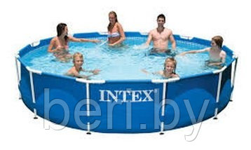 28210 INTEX Каркасный бассейн Intex Metal Frame Pool Set 366 x 76