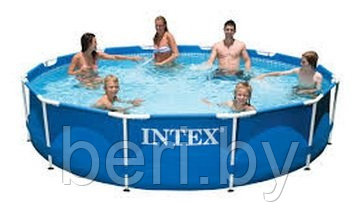Каркасный бассейн Intex 28210 Metal Frame Pool Set 366 x 76, Интекс - фото 1 - id-p40907230