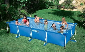28271 INTEX Каркасный бассейн Rectangular Frame 260x160x65 см