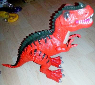 Игрушка динозавр Птеродактиль 40см с проектором (двиг.свет.муз.) - фото 1 - id-p40909375