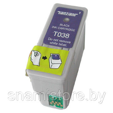 Струйный картридж черный Epson T038 SPI