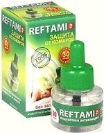 Рефтамид дополнит флакон 60 ночей от комаров без запаха