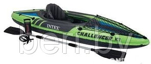 Лодка, байдарка одноместная INTEX Challenger K1 Kayak  274x76x38см , арт. 68305