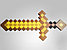 Золотой меч Minecraft Майнкрафт, фото 3