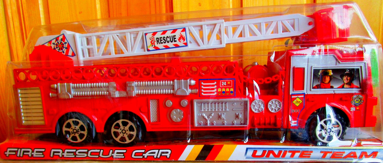 Детская пожарная машина инерцион. (33см) - фото 5 - id-p41275949